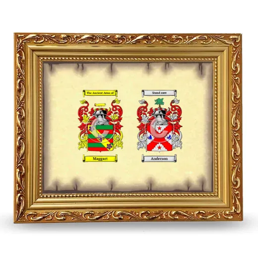 Anniversary Framed - Gold