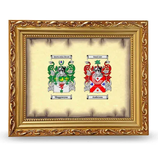 Anniversary Framed - Gold