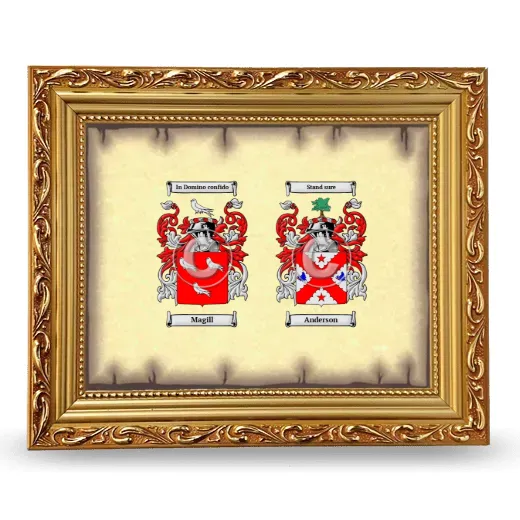 Anniversary Framed - Gold