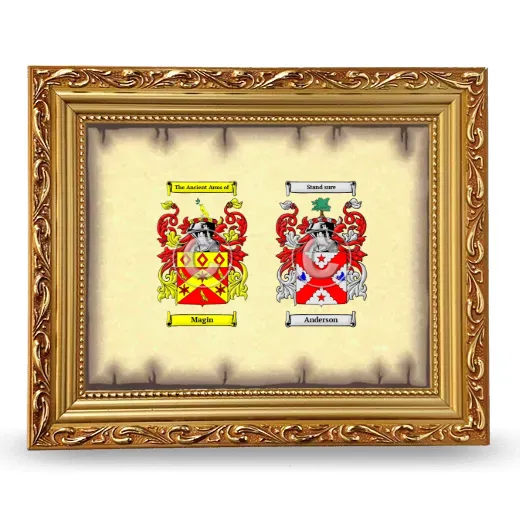 Anniversary Framed - Gold