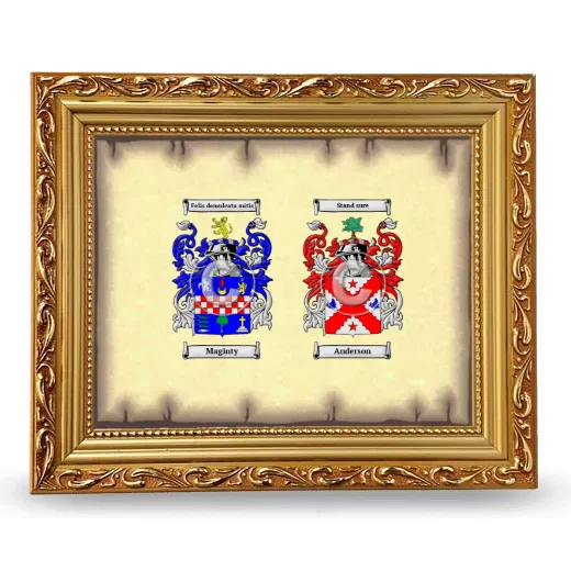 Anniversary Framed - Gold