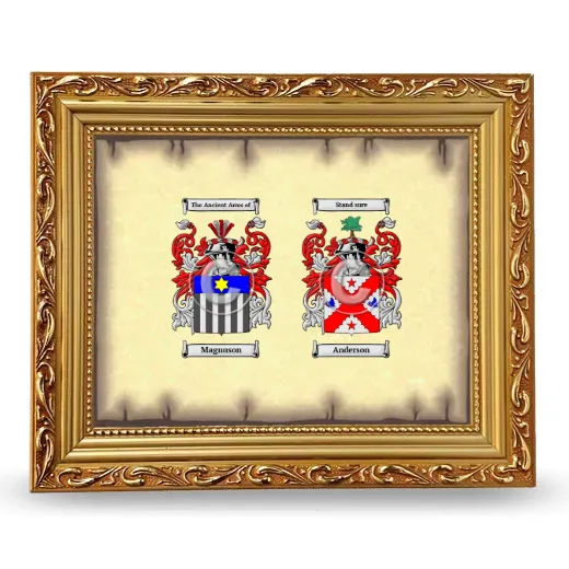 Anniversary Framed - Gold