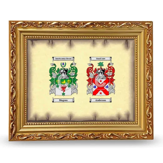 Anniversary Framed - Gold