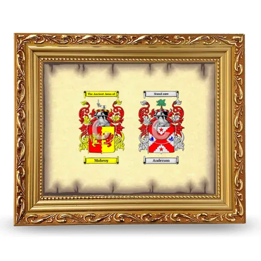 Anniversary Framed - Gold