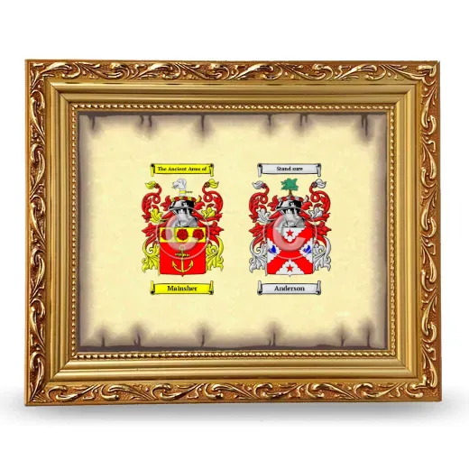Anniversary Framed - Gold