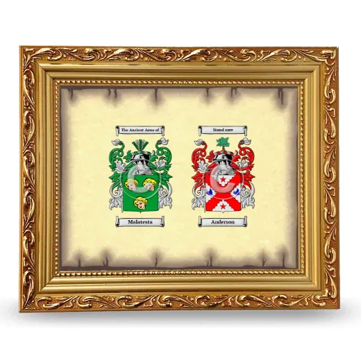 Anniversary Framed - Gold