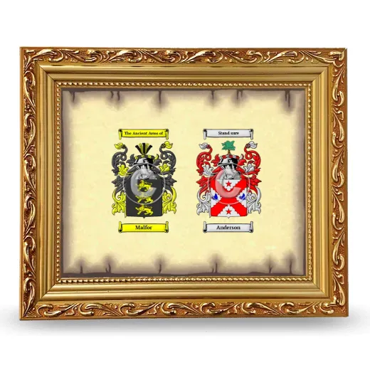 Anniversary Framed - Gold