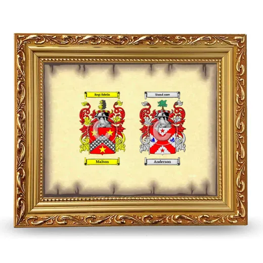 Anniversary Framed - Gold