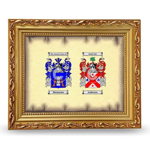 Anniversary Framed - Gold