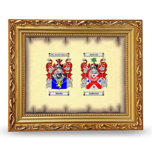 Anniversary Framed - Gold