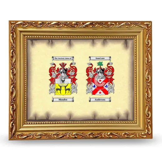 Anniversary Framed - Gold