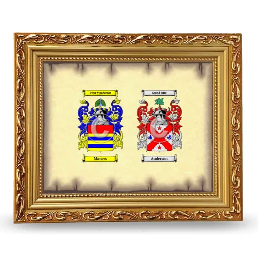 Anniversary Framed - Gold