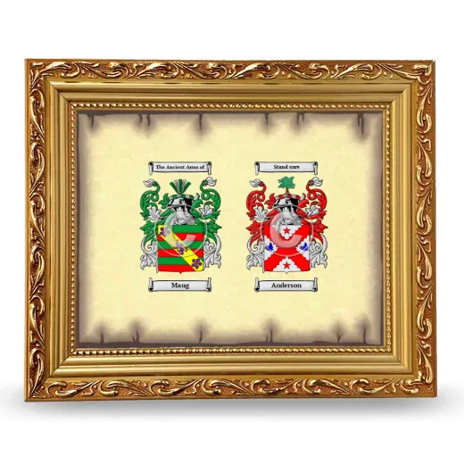 Anniversary Framed - Gold