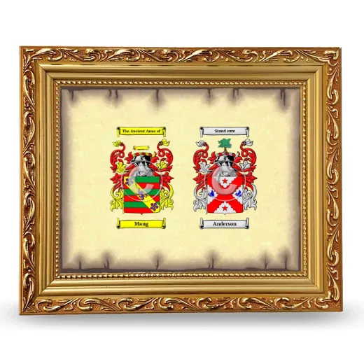 Anniversary Framed - Gold