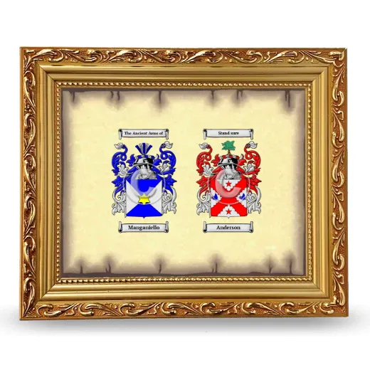 Anniversary Framed - Gold