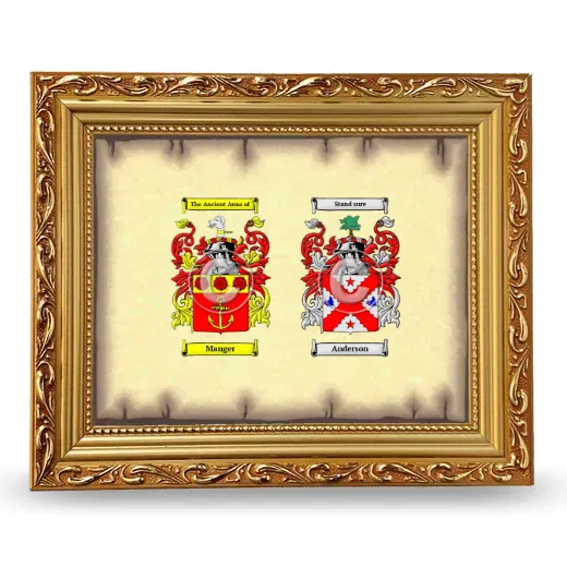 Anniversary Framed - Gold