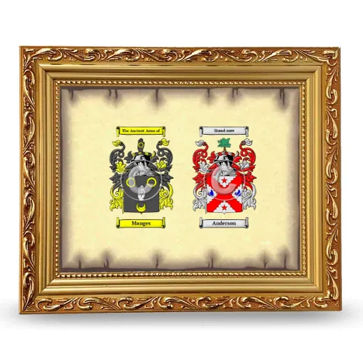 Anniversary Framed - Gold