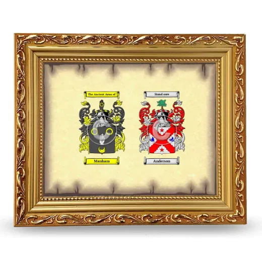 Anniversary Framed - Gold