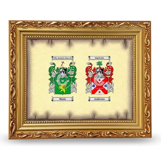 Anniversary Framed - Gold