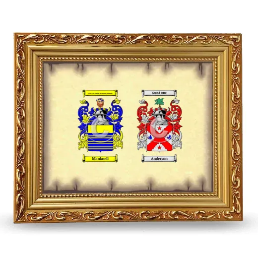 Anniversary Framed - Gold