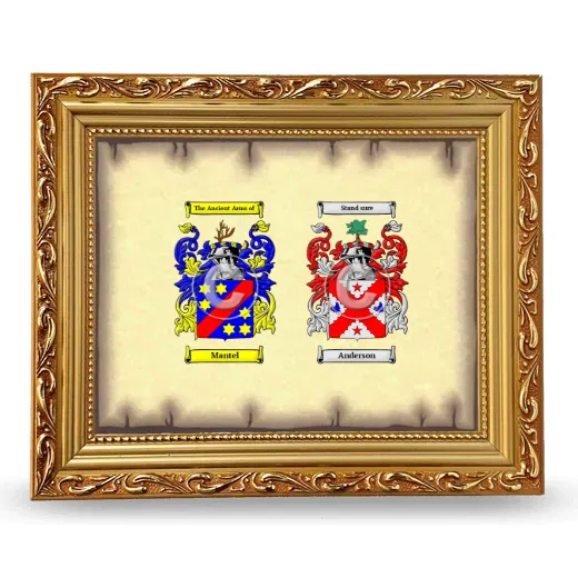 Anniversary Framed - Gold