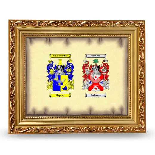 Anniversary Framed - Gold