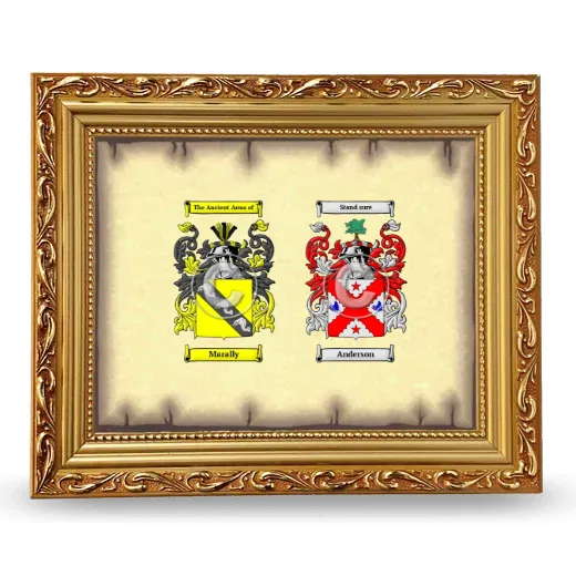 Anniversary Framed - Gold