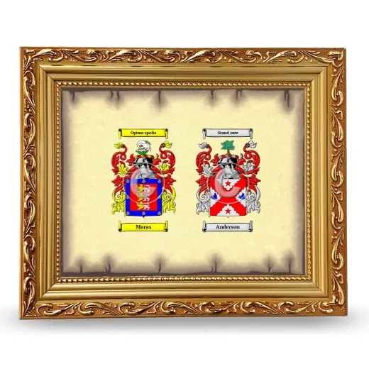 Anniversary Framed - Gold