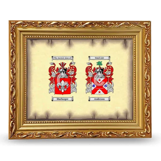 Anniversary Framed - Gold