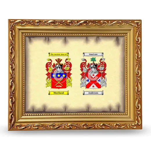 Anniversary Framed - Gold