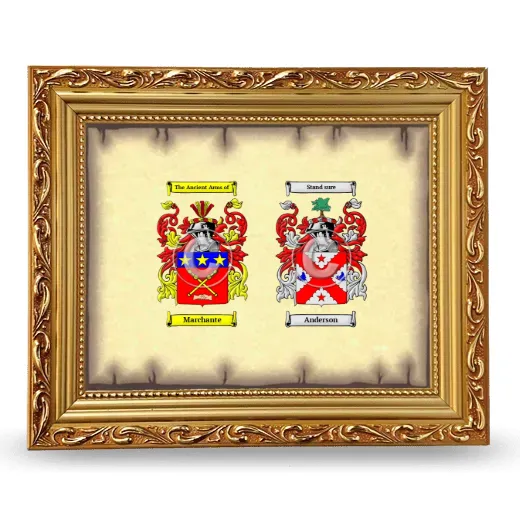 Anniversary Framed - Gold