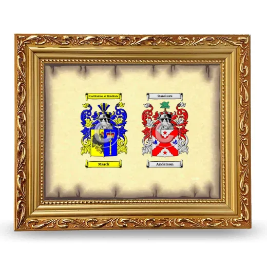 Anniversary Framed - Gold