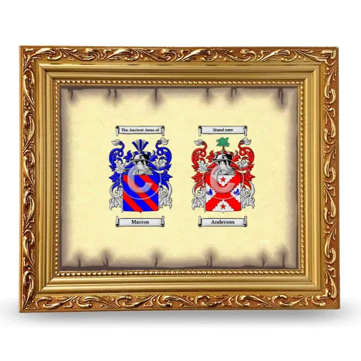 Anniversary Framed - Gold