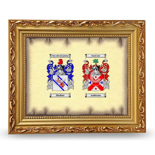 Anniversary Framed - Gold