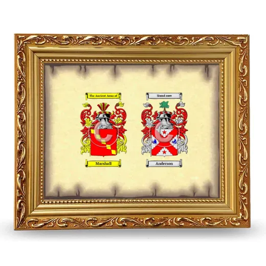 Anniversary Framed - Gold