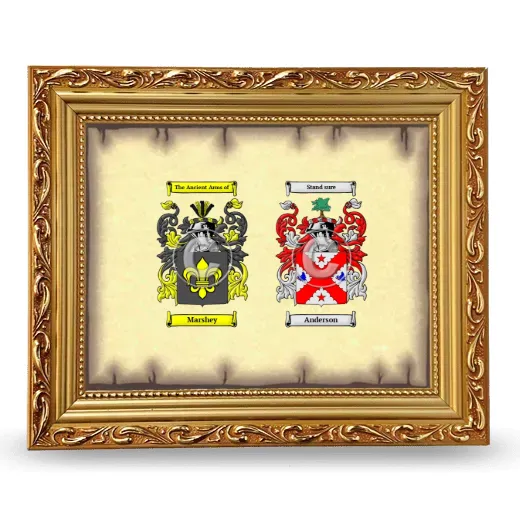 Anniversary Framed - Gold