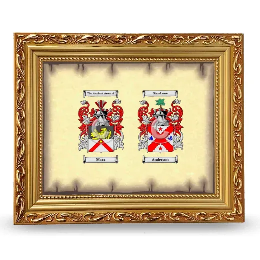 Anniversary Framed - Gold