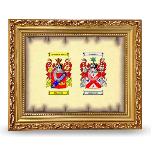 Anniversary Framed - Gold