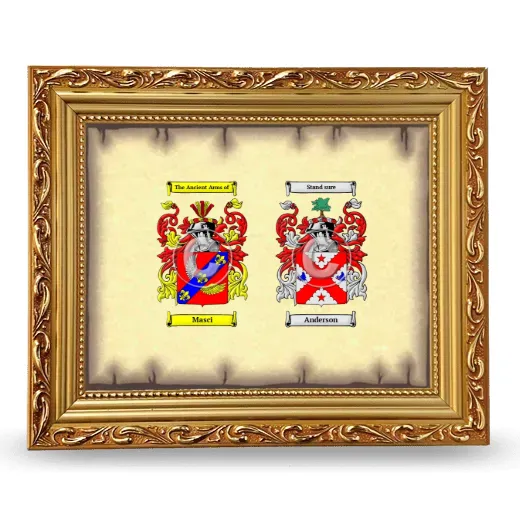 Anniversary Framed - Gold