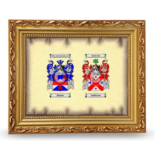 Anniversary Framed - Gold