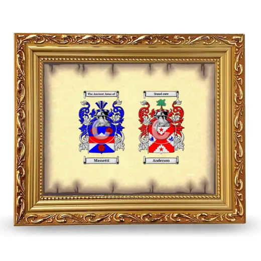 Anniversary Framed - Gold