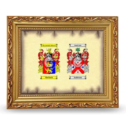 Anniversary Framed - Gold