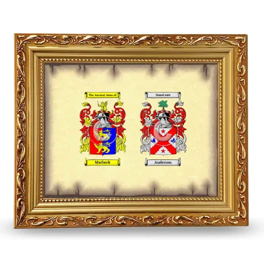 Anniversary Framed - Gold