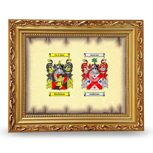 Anniversary Framed - Gold