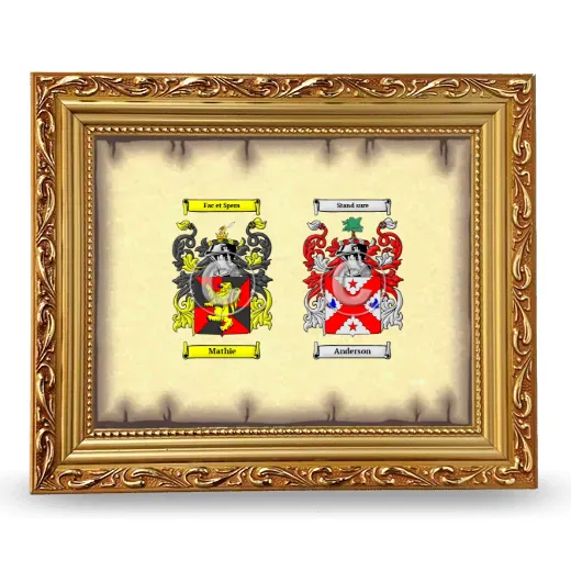 Anniversary Framed - Gold