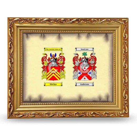 Anniversary Framed - Gold