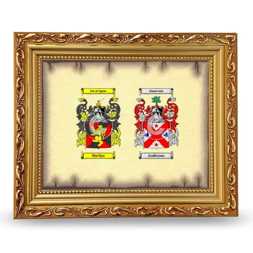 Anniversary Framed - Gold