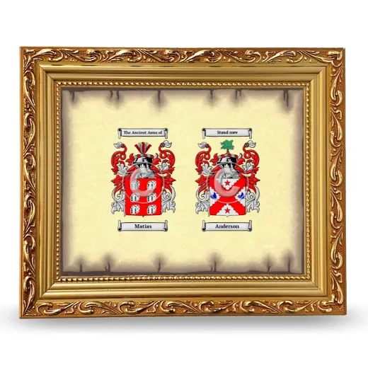 Anniversary Framed - Gold