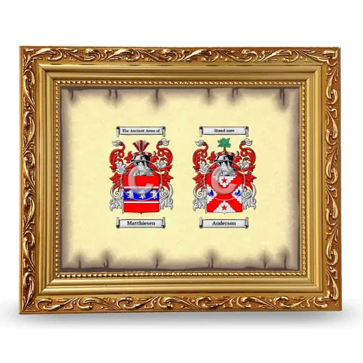 Anniversary Framed - Gold