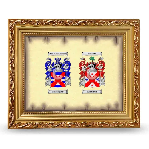 Anniversary Framed - Gold